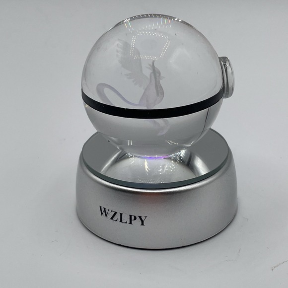 Other - Crystal Ball with Color Changing Light-up Base And Internal Bird Figure